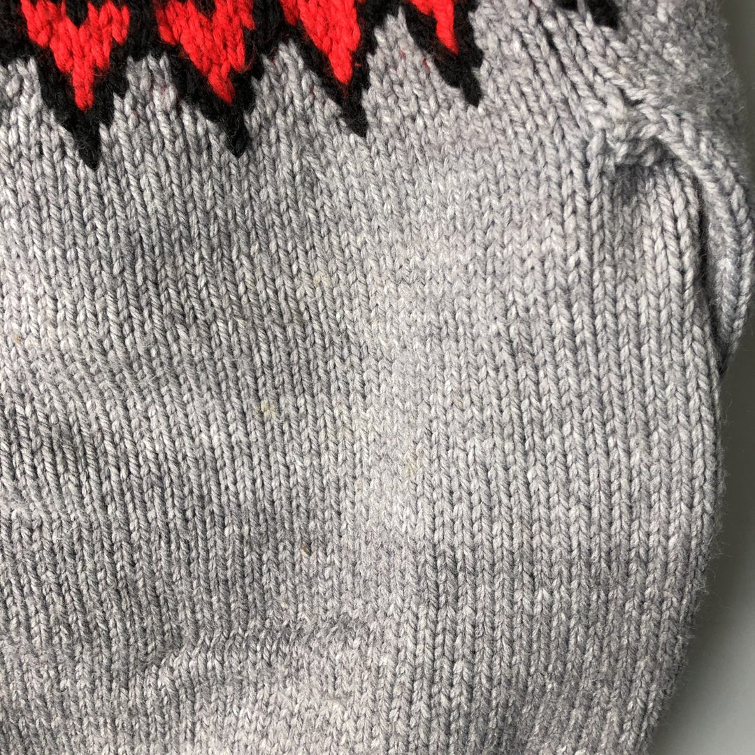 Nordic sweater, women's size L unclear gray type Vintage Second Hand