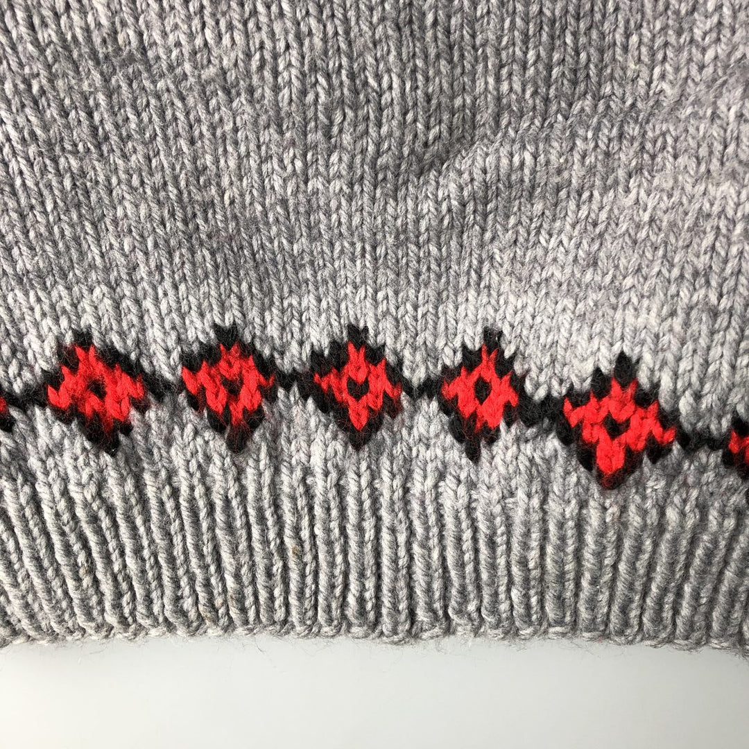 Nordic sweater, women's size L unclear gray type Vintage Second Hand
