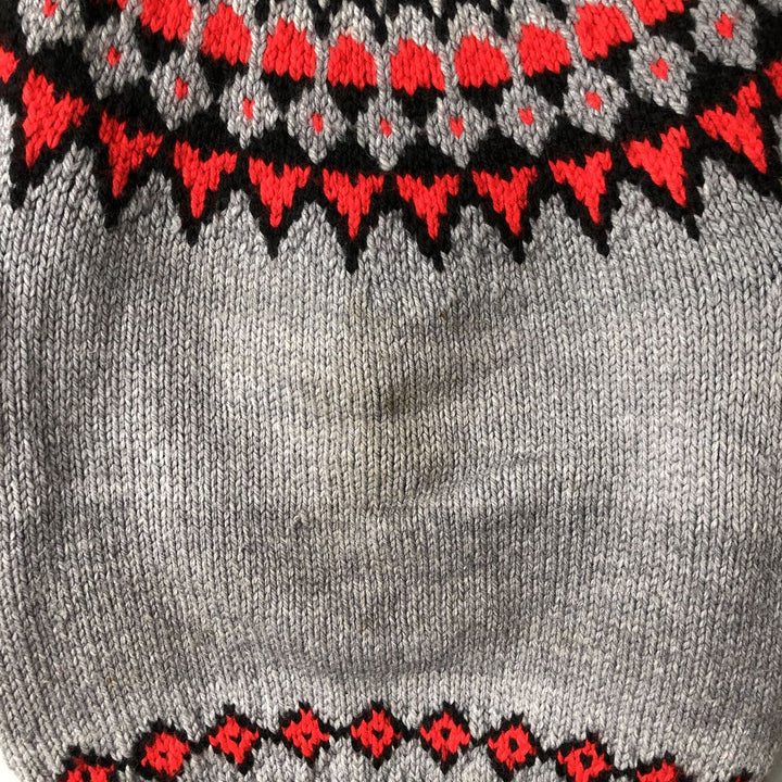 Nordic sweater, women's size L unclear gray type Vintage Second Hand