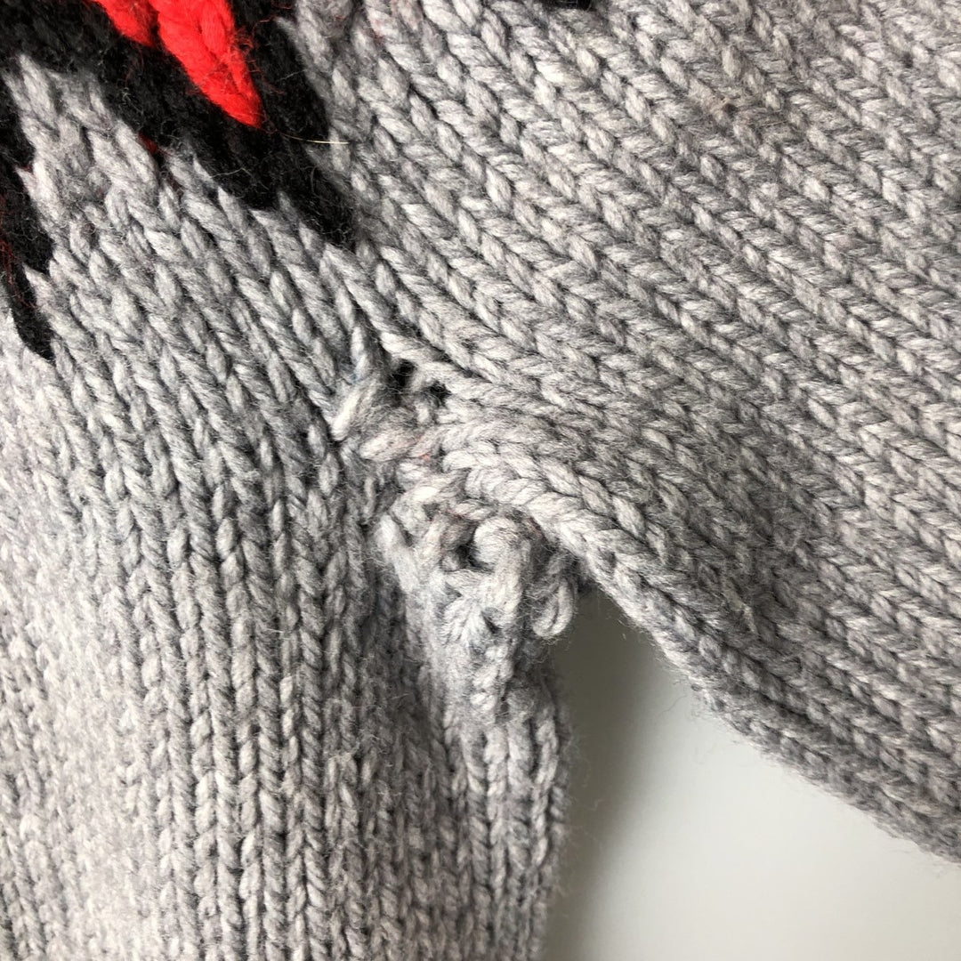 Nordic sweater, women's size L unclear gray type Vintage Second Hand