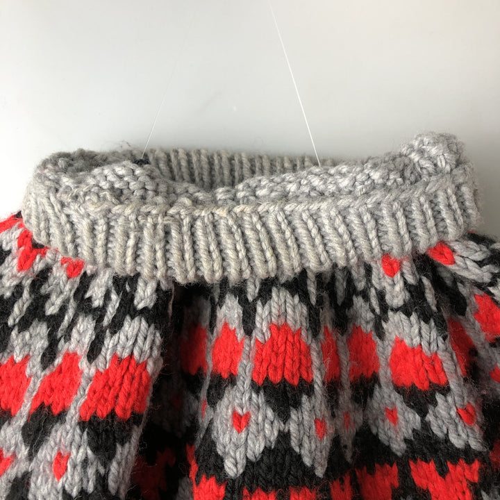 Nordic sweater, women's size L unclear gray type Vintage Second Hand