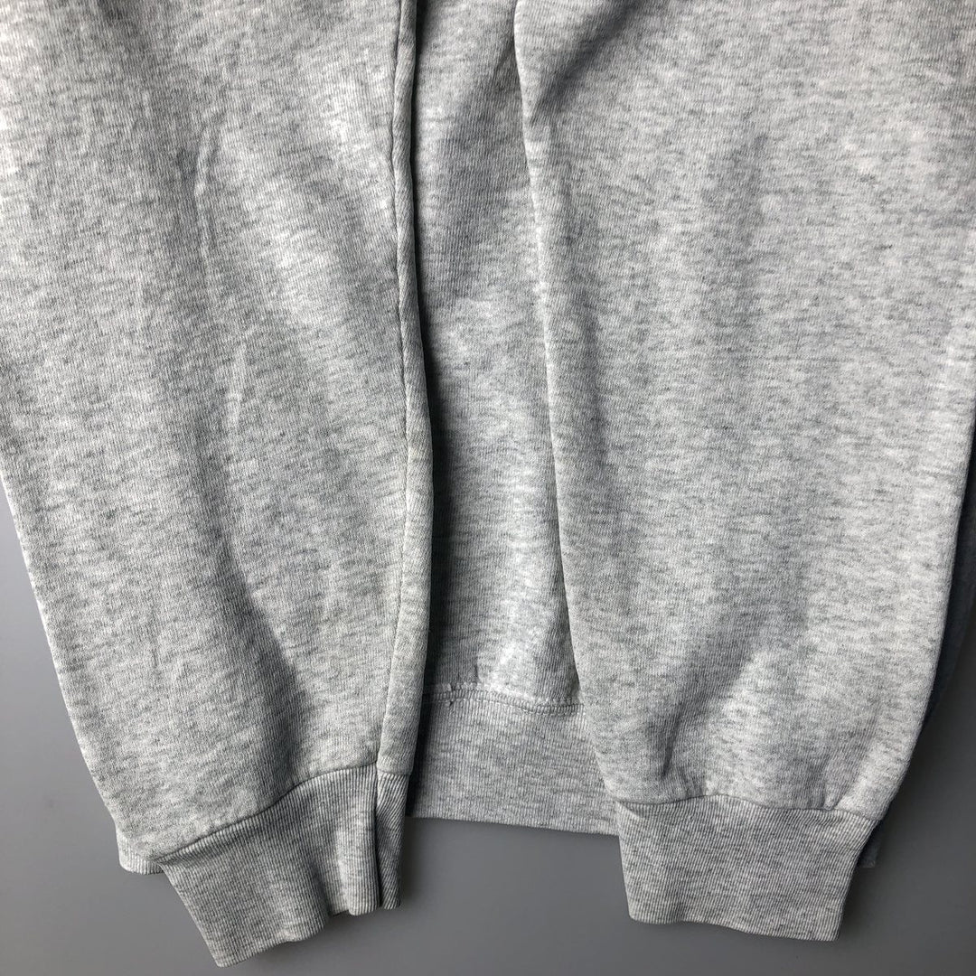 90'S Fruit of the Loom printed sweatshirt, made in the USA, men's size L, vintage cotton gray type Vintage Second Hand