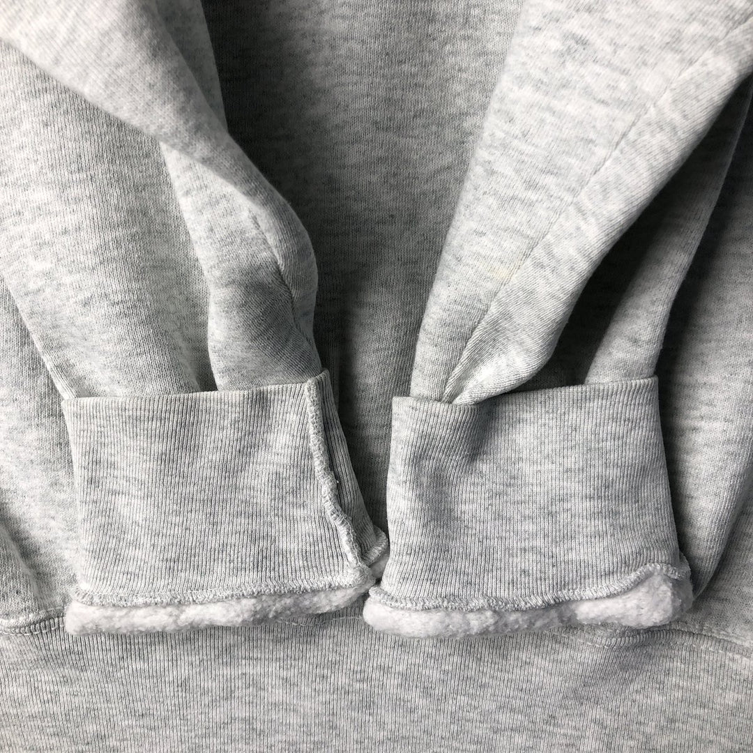 90'S Fruit of the Loom printed sweatshirt, made in the USA, men's size L, vintage cotton gray type Vintage Second Hand