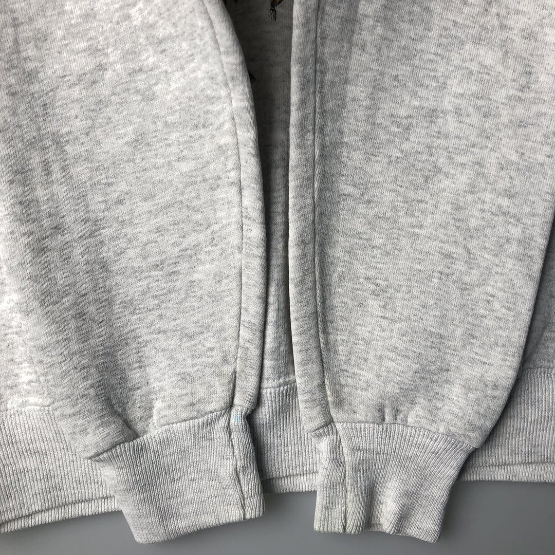 Vintage 90'S Lee Heavy Weight Cotton Blend Print Sweatshirt, Made in USA, Men's Size Medium unclear gray type Vintage Second Hand