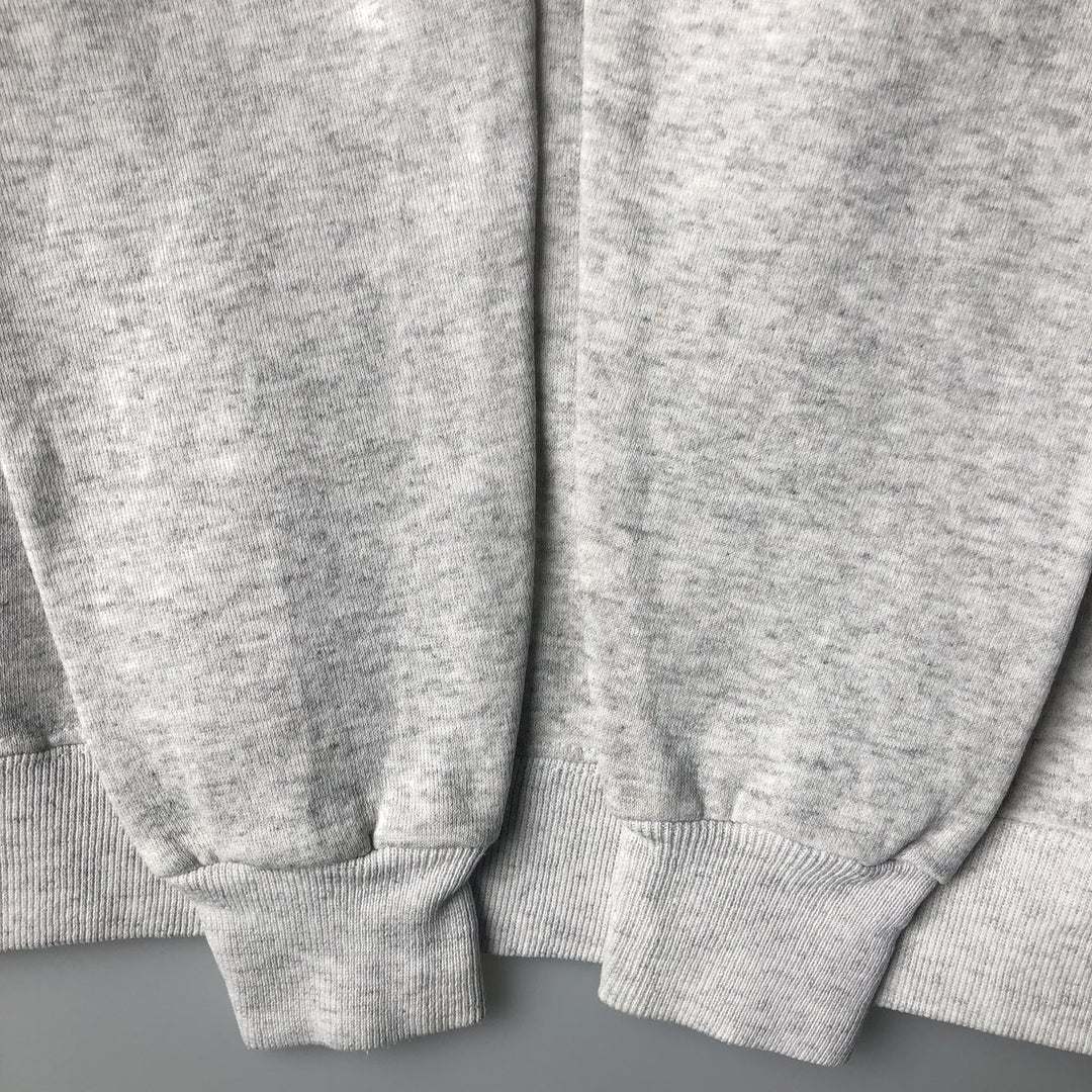 Vintage 90'S Lee Heavy Weight Cotton Blend Print Sweatshirt, Made in USA, Men's Size Medium unclear gray type Vintage Second Hand