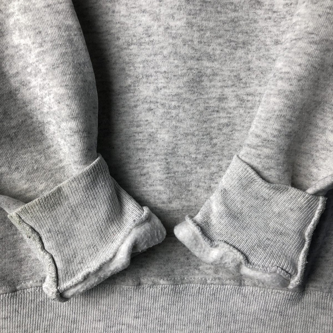 Vintage 90'S Lee Heavy Weight Cotton Blend Print Sweatshirt, Made in USA, Men's Size Medium unclear gray type Vintage Second Hand