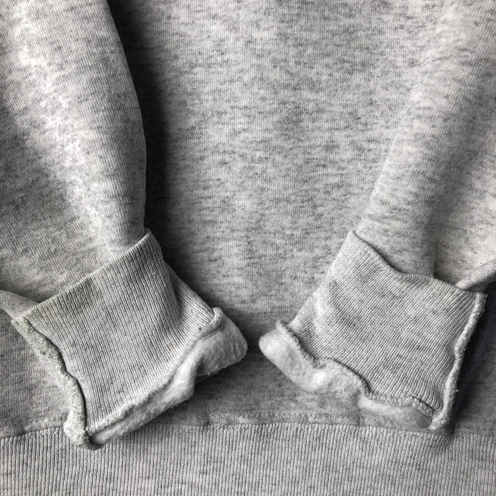 Vintage 90'S Lee Heavy Weight Cotton Blend Print Sweatshirt, Made in USA, Men's Size Medium unclear gray type Vintage Second Hand