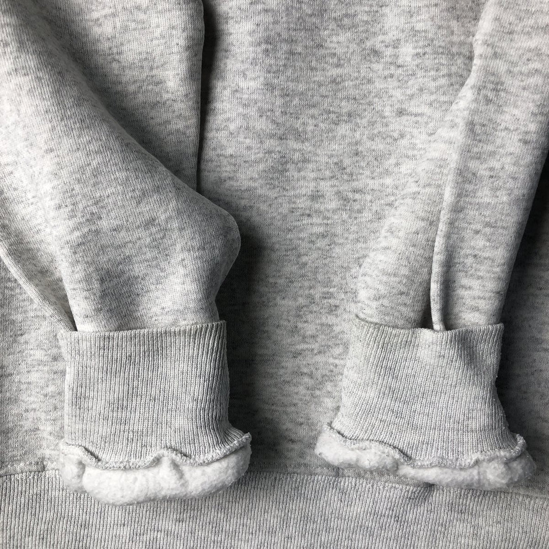 Vintage 90'S Lee Heavy Weight Cotton Blend Print Sweatshirt, Made in USA, Men's Size Medium unclear gray type Vintage Second Hand