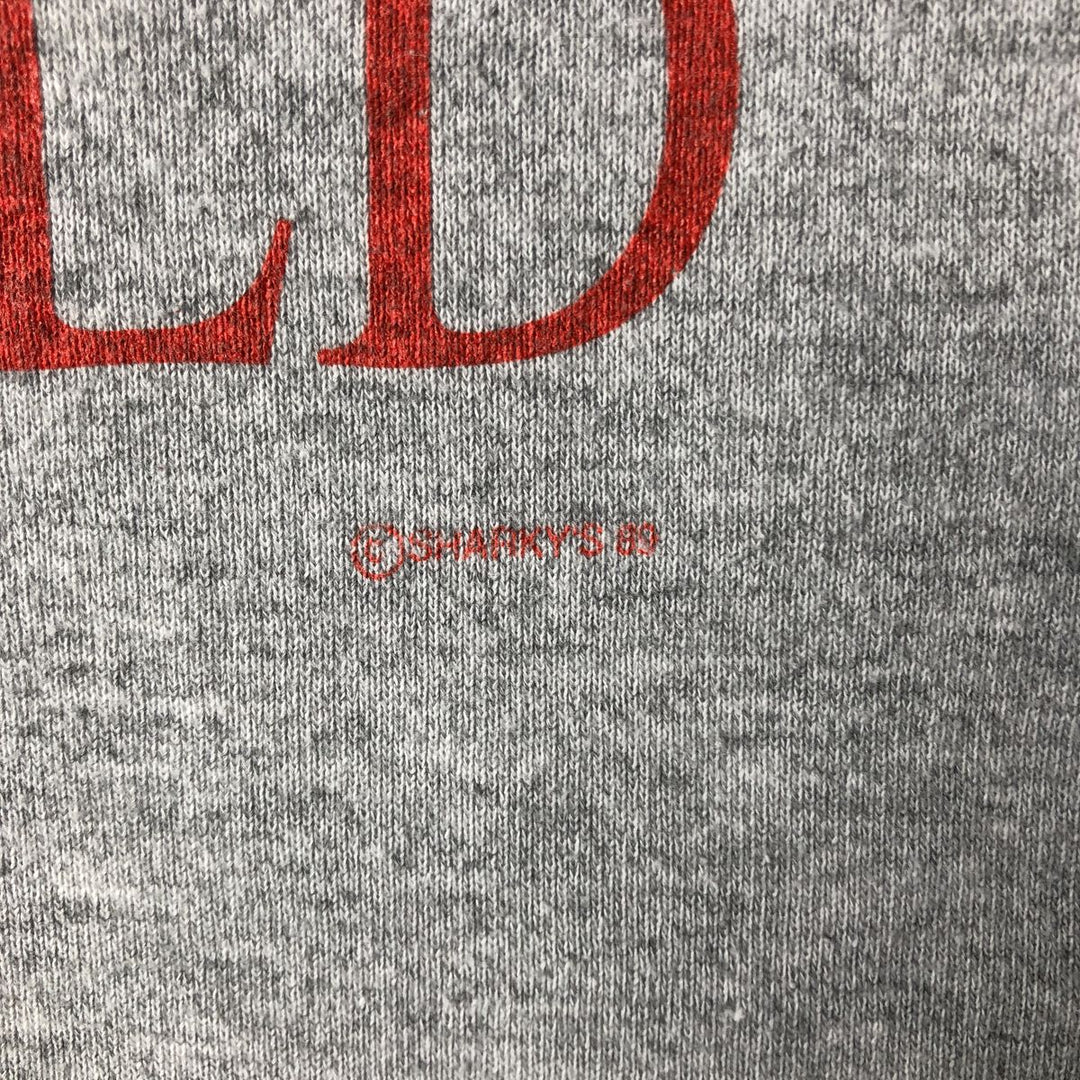 Vintage 90'S SCREEN STARS printed sweatshirt, made in the USA, men's size XL cotton gray type Vintage Second Hand