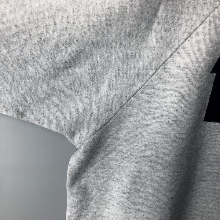 90'S Oneita WTTW Chicago Print Sweatshirt, Made in USA, Vintage, Men's XL polyester gray type Vintage Second Hand