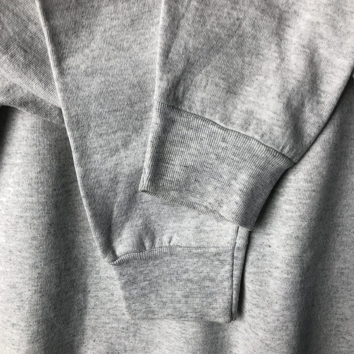 90'S Oneita WTTW Chicago Print Sweatshirt, Made in USA, Vintage, Men's XL polyester gray type Vintage Second Hand