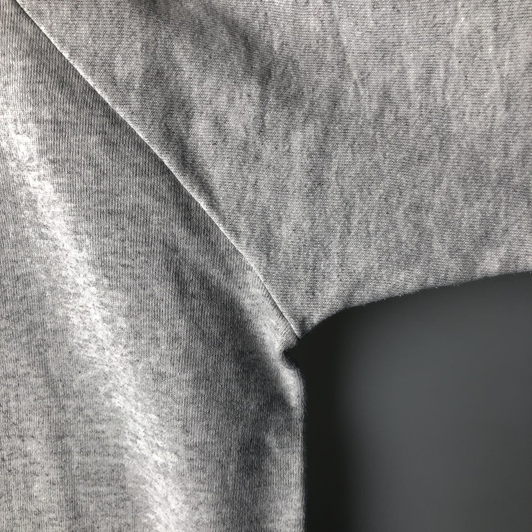 90'S Oneita WTTW Chicago Print Sweatshirt, Made in USA, Vintage, Men's XL polyester gray type Vintage Second Hand