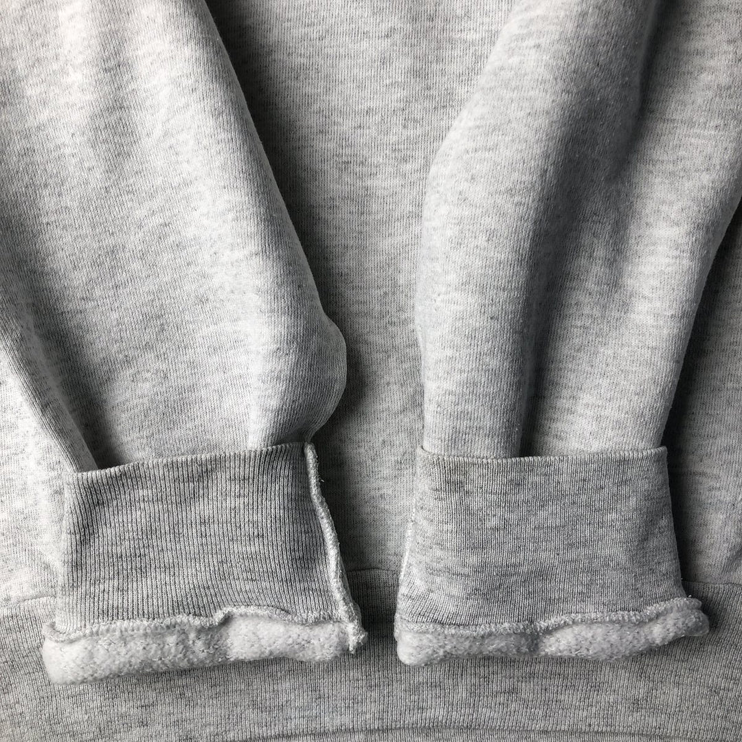 90'S Oneita WTTW Chicago Print Sweatshirt, Made in USA, Vintage, Men's XL polyester gray type Vintage Second Hand