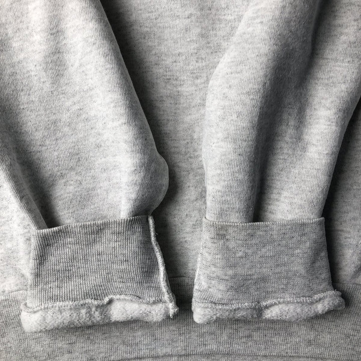 90'S Oneita WTTW Chicago Print Sweatshirt, Made in USA, Vintage, Men's XL polyester gray type Vintage Second Hand