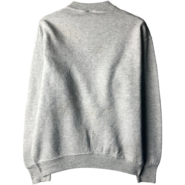 Vintage 90'S Fruit of the Loom sweatshirt, made in the USA, size M, men's cotton gray type Vintage Second Hand