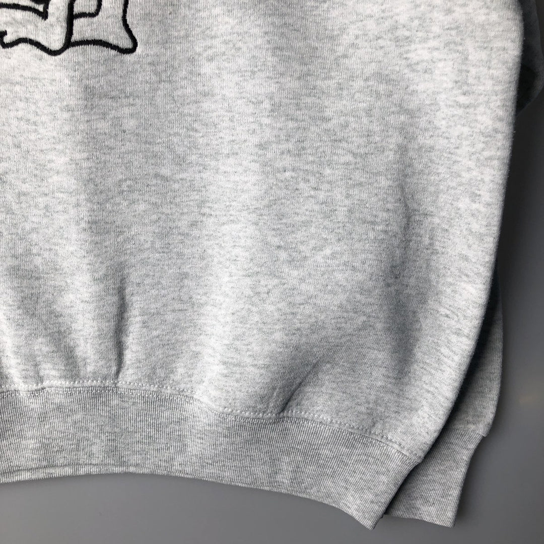 Vintage 90'S Fruit of the Loom sweatshirt, made in the USA, size M, men's cotton gray type Vintage Second Hand