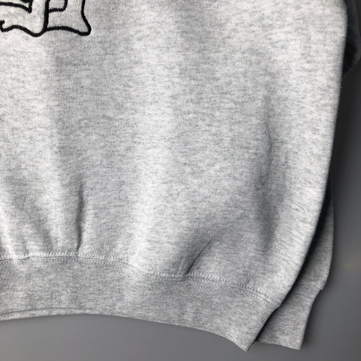 Vintage 90'S Fruit of the Loom sweatshirt, made in the USA, size M, men's cotton gray type Vintage Second Hand
