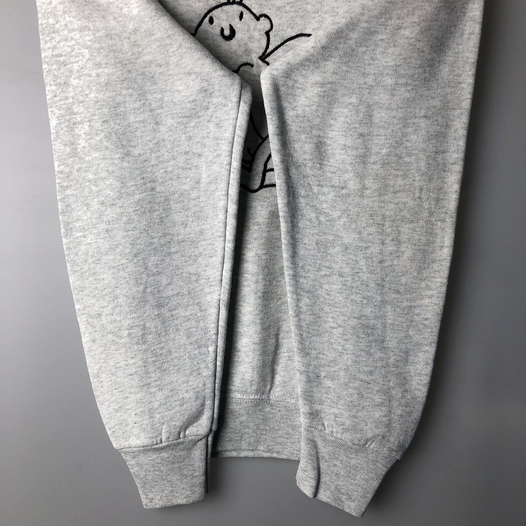 Vintage 90'S Fruit of the Loom sweatshirt, made in the USA, size M, men's cotton gray type Vintage Second Hand