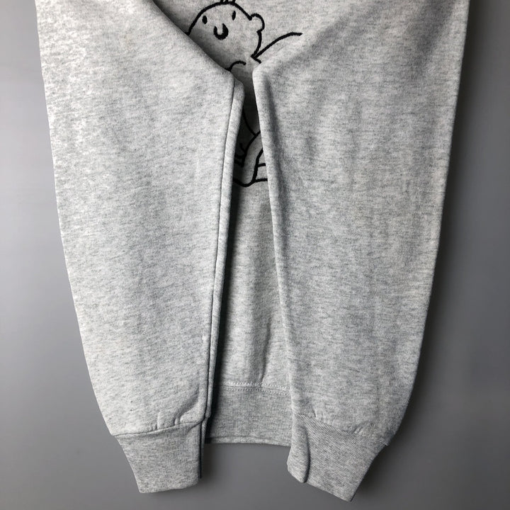 Vintage 90'S Fruit of the Loom sweatshirt, made in the USA, size M, men's cotton gray type Vintage Second Hand