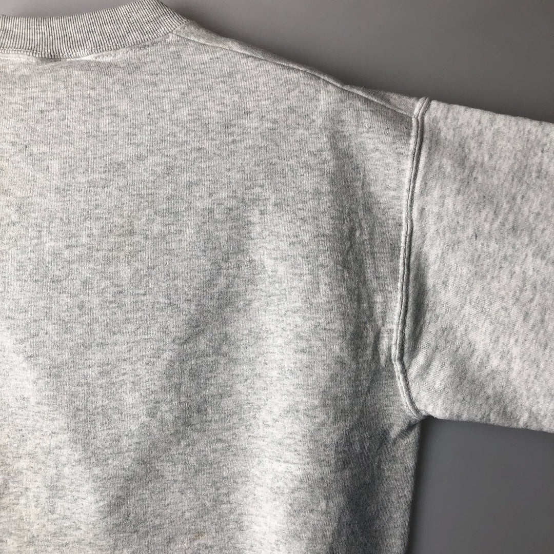 Vintage 90'S Fruit of the Loom sweatshirt, made in the USA, size M, men's cotton gray type Vintage Second Hand