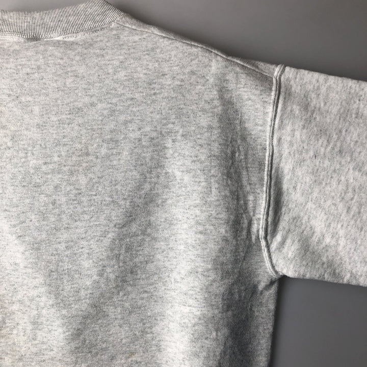 Vintage 90'S Fruit of the Loom sweatshirt, made in the USA, size M, men's cotton gray type Vintage Second Hand