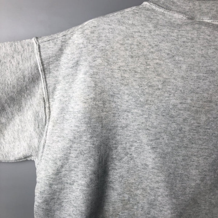 Vintage 90'S Fruit of the Loom sweatshirt, made in the USA, size M, men's cotton gray type Vintage Second Hand