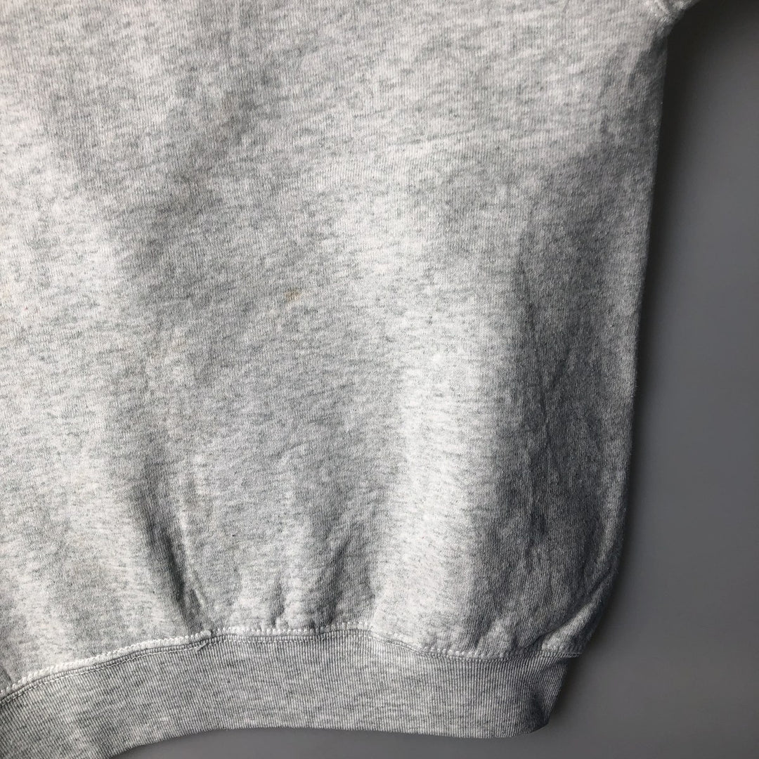 Vintage 90'S Fruit of the Loom sweatshirt, made in the USA, size M, men's cotton gray type Vintage Second Hand
