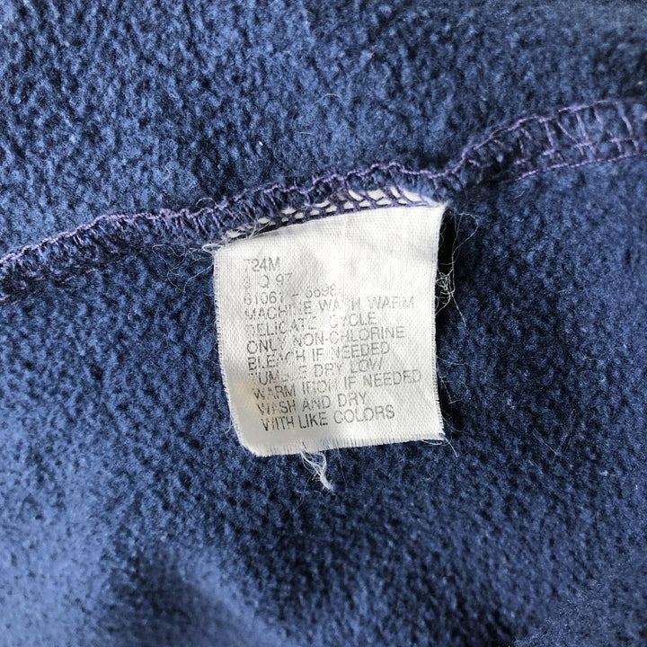 Levi's V-neck logo sweatshirt, men's size XL cotton navy blue type Vintage Second Hand