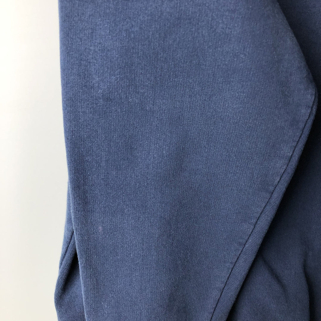 Levi's V-neck logo sweatshirt, men's size XL cotton navy blue type Vintage Second Hand