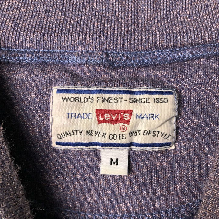 Vintage 90'S Levi's logo sweatshirt, size M, men's cotton purple type Vintage Second Hand