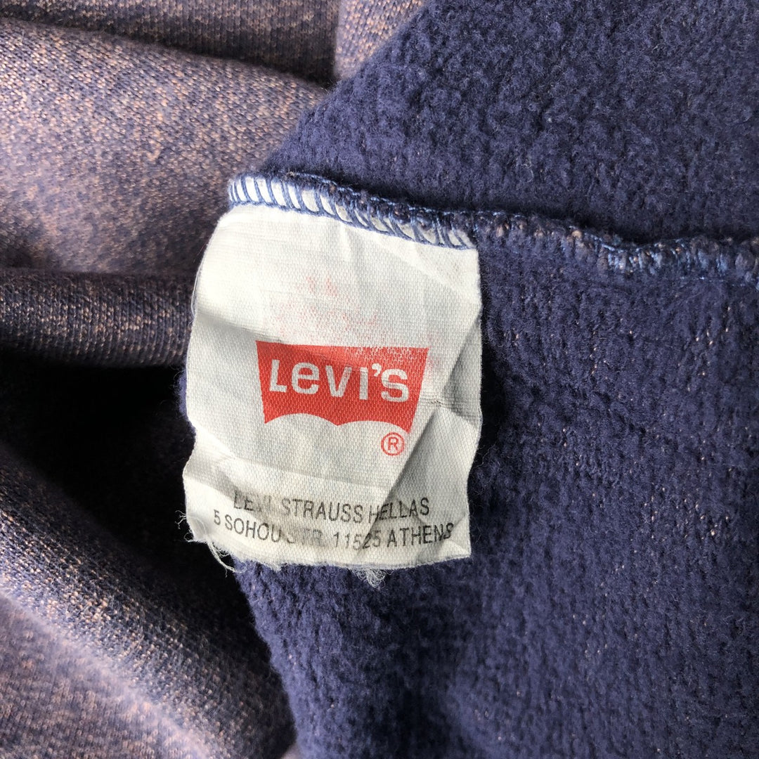 Vintage 90'S Levi's logo sweatshirt, size M, men's cotton purple type Vintage Second Hand