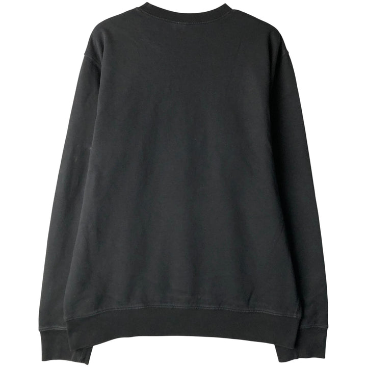 Carhartt logo sweatshirt, men's size XL cotton black type Vintage Second Hand