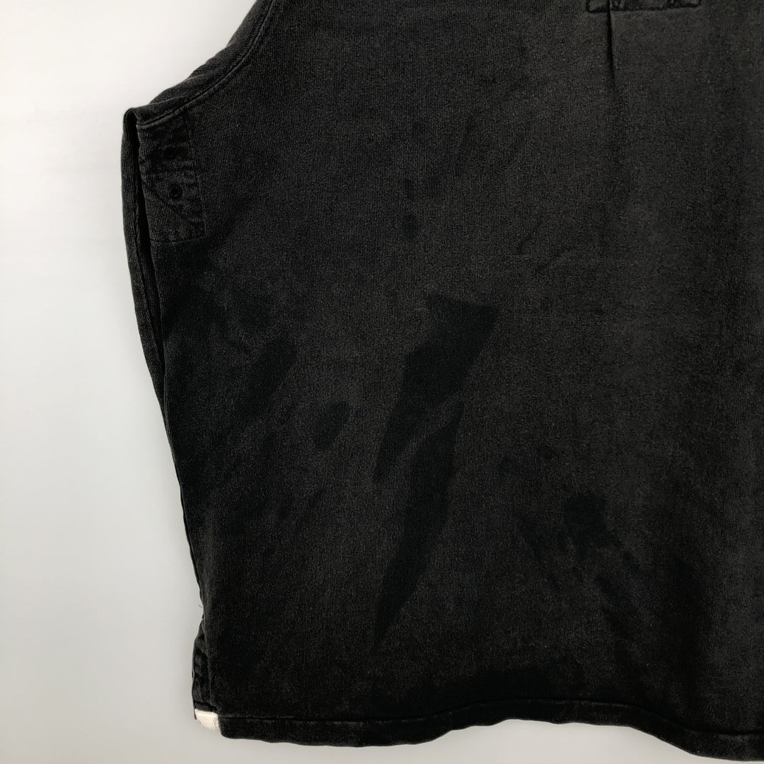 Ralph Lauren POLO by Ralph Lauren Big Pony Long Sleeve Rugby Shirt Men's XL cotton black type Vintage Second Hand