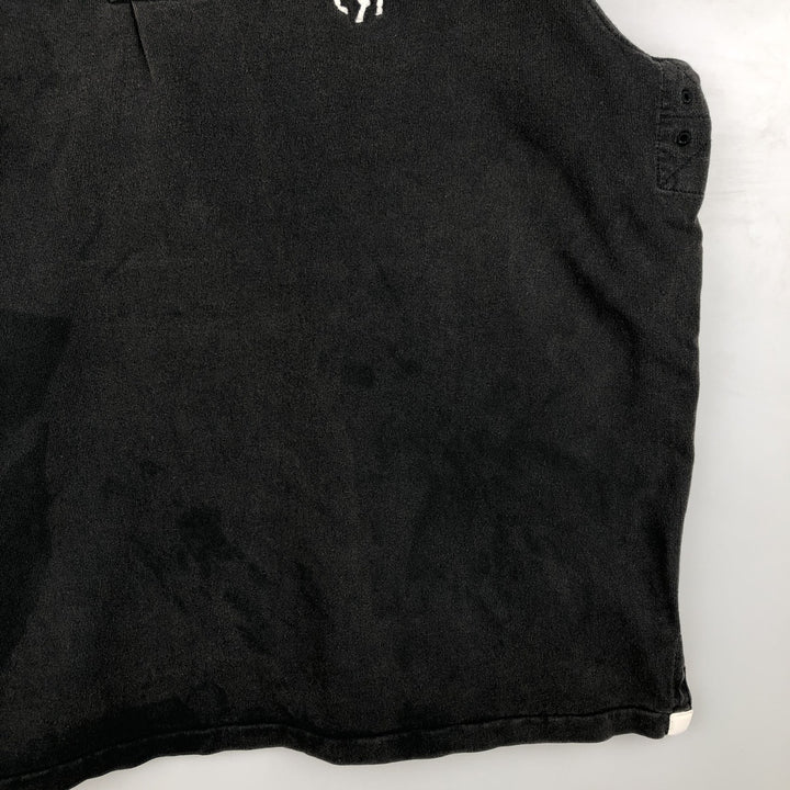 Ralph Lauren POLO by Ralph Lauren Big Pony Long Sleeve Rugby Shirt Men's XL cotton black type Vintage Second Hand