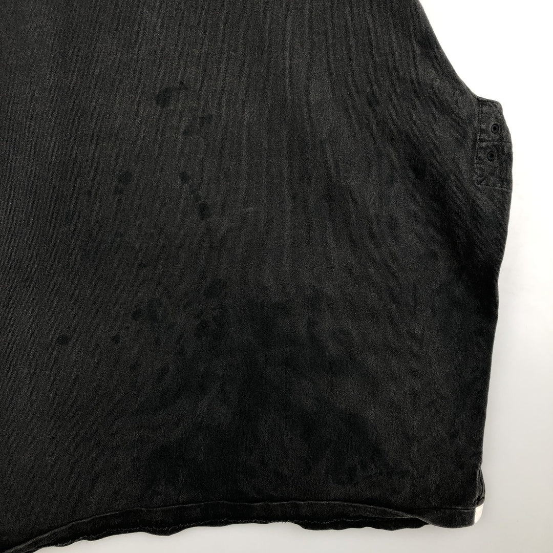 Ralph Lauren POLO by Ralph Lauren Big Pony Long Sleeve Rugby Shirt Men's XL cotton black type Vintage Second Hand