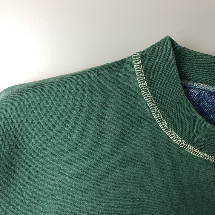 Vintage 1980'S Ralph Lauren CHAPS logo sweatshirt, size M, men's cotton green type Vintage Second Hand