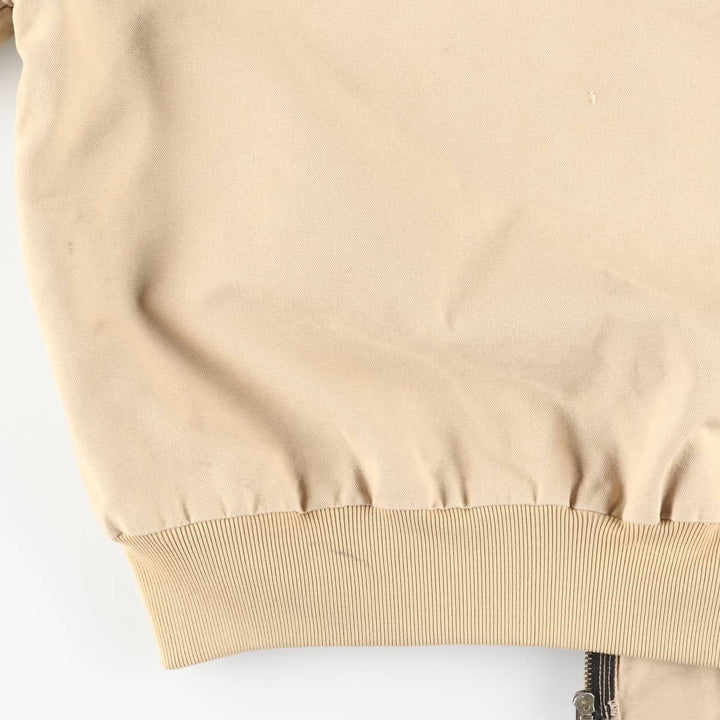 90'S Carhartt Active Jacket, Duck Full-Zip Hoodie, Men's Size L (approx.) cotton Beige type Vintage Second Hand
