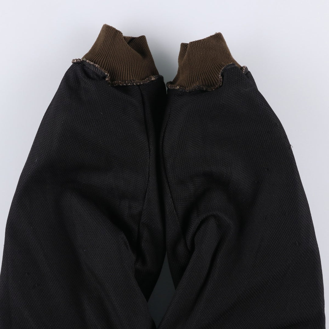 00'S Carhartt Active Jacket Duck Full Zip Hoodie Men's XXL cotton brown type Vintage Second Hand