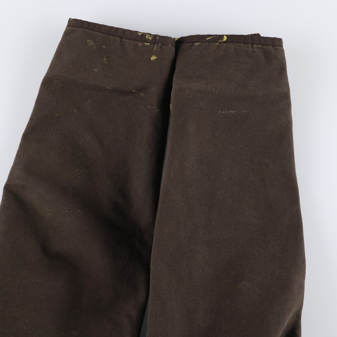 Carhartt Active Jacket, Loose Fit, Duck Full Zip Hoodie, Men's Size L cotton brown type Vintage Second Hand