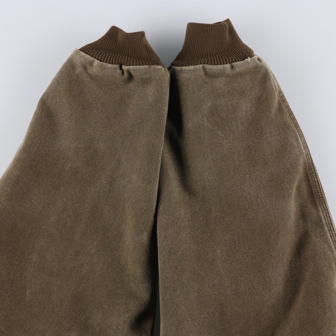 90'S Carhartt Active Jacket Duck Full Zip Parka Made in USA Men's XL Vintage cotton brown type Vintage Second Hand