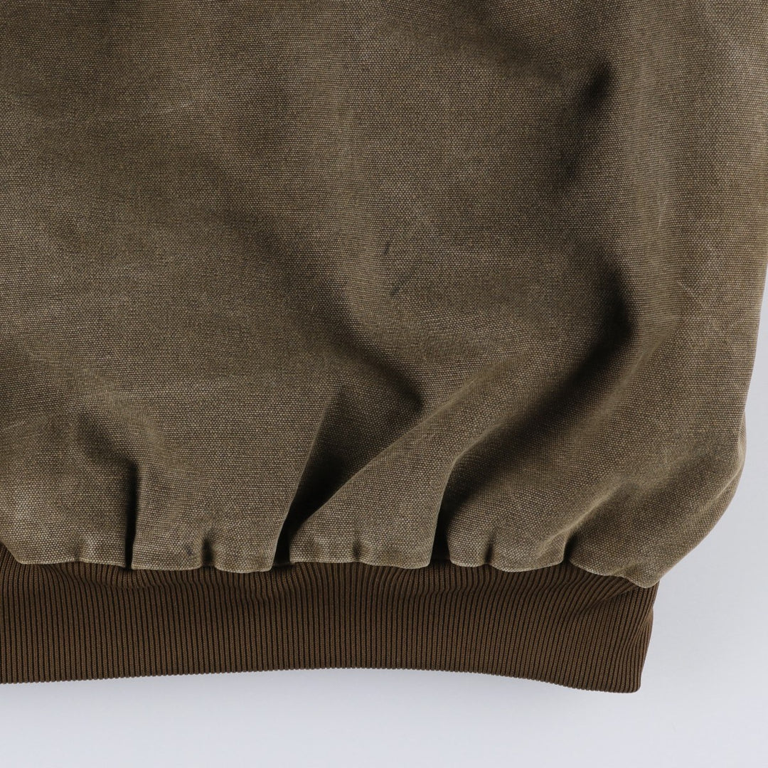 90'S Carhartt Active Jacket Duck Full Zip Parka Made in USA Men's XL Vintage cotton brown type Vintage Second Hand