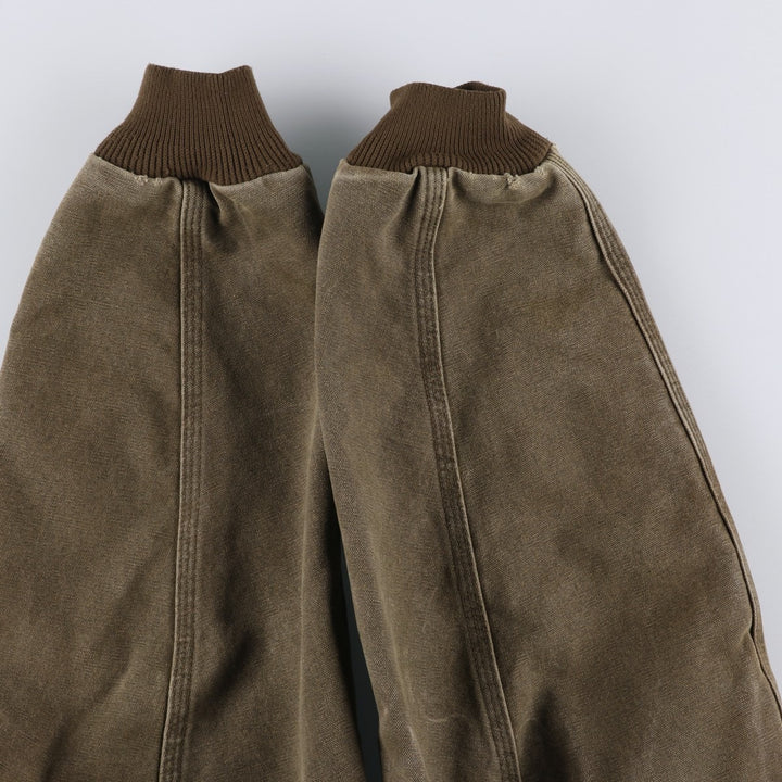 90'S Carhartt Active Jacket Duck Full Zip Parka Made in USA Men's XL Vintage cotton brown type Vintage Second Hand