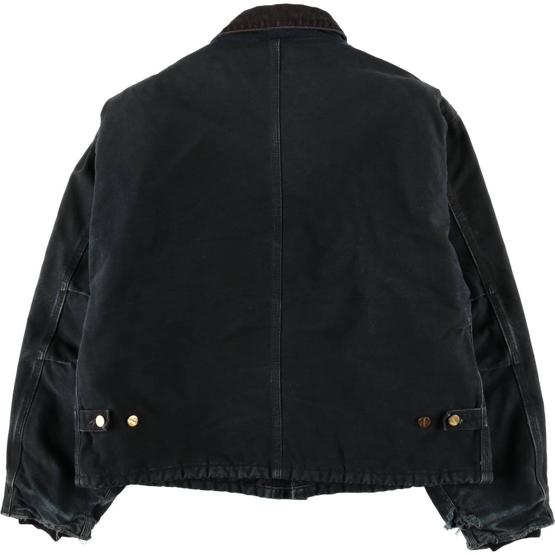 2000'S Carhartt Traditional Padded Duck Work Jacket, Men's Size XL cotton black type Vintage Second Hand