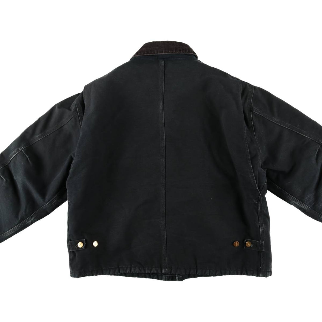 2000'S Carhartt Traditional Padded Duck Work Jacket, Men's Size XL cotton black type Vintage Second Hand