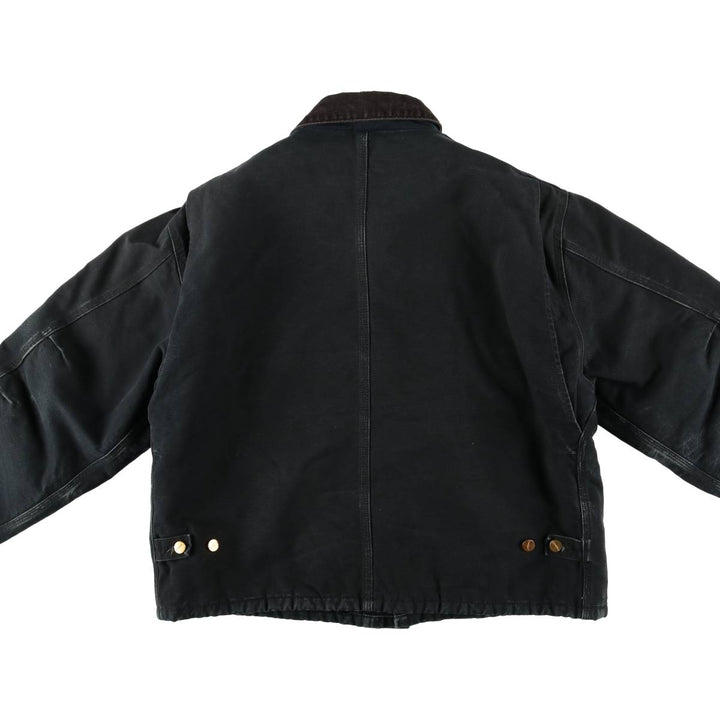 2000'S Carhartt Traditional Padded Duck Work Jacket, Men's Size XL cotton black type Vintage Second Hand