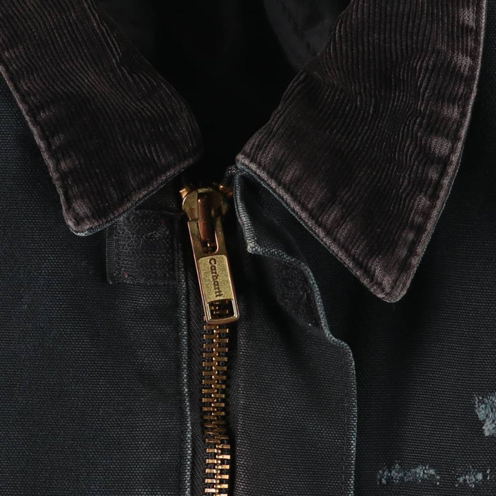 2000'S Carhartt Traditional Padded Duck Work Jacket, Men's Size XL cotton black type Vintage Second Hand