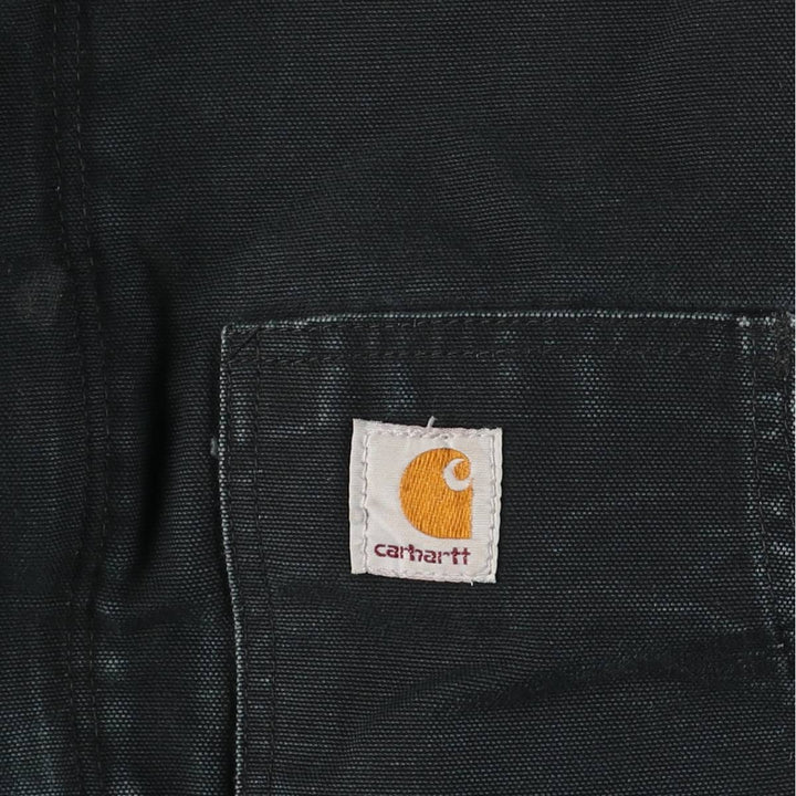 2000'S Carhartt Traditional Padded Duck Work Jacket, Men's Size XL cotton black type Vintage Second Hand