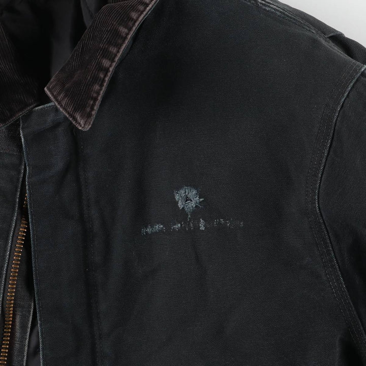 2000'S Carhartt Traditional Padded Duck Work Jacket, Men's Size XL cotton black type Vintage Second Hand