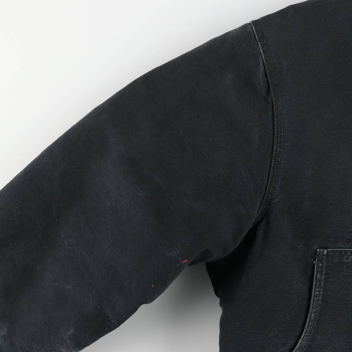2000'S Carhartt Traditional Padded Duck Work Jacket, Men's Size XL cotton black type Vintage Second Hand