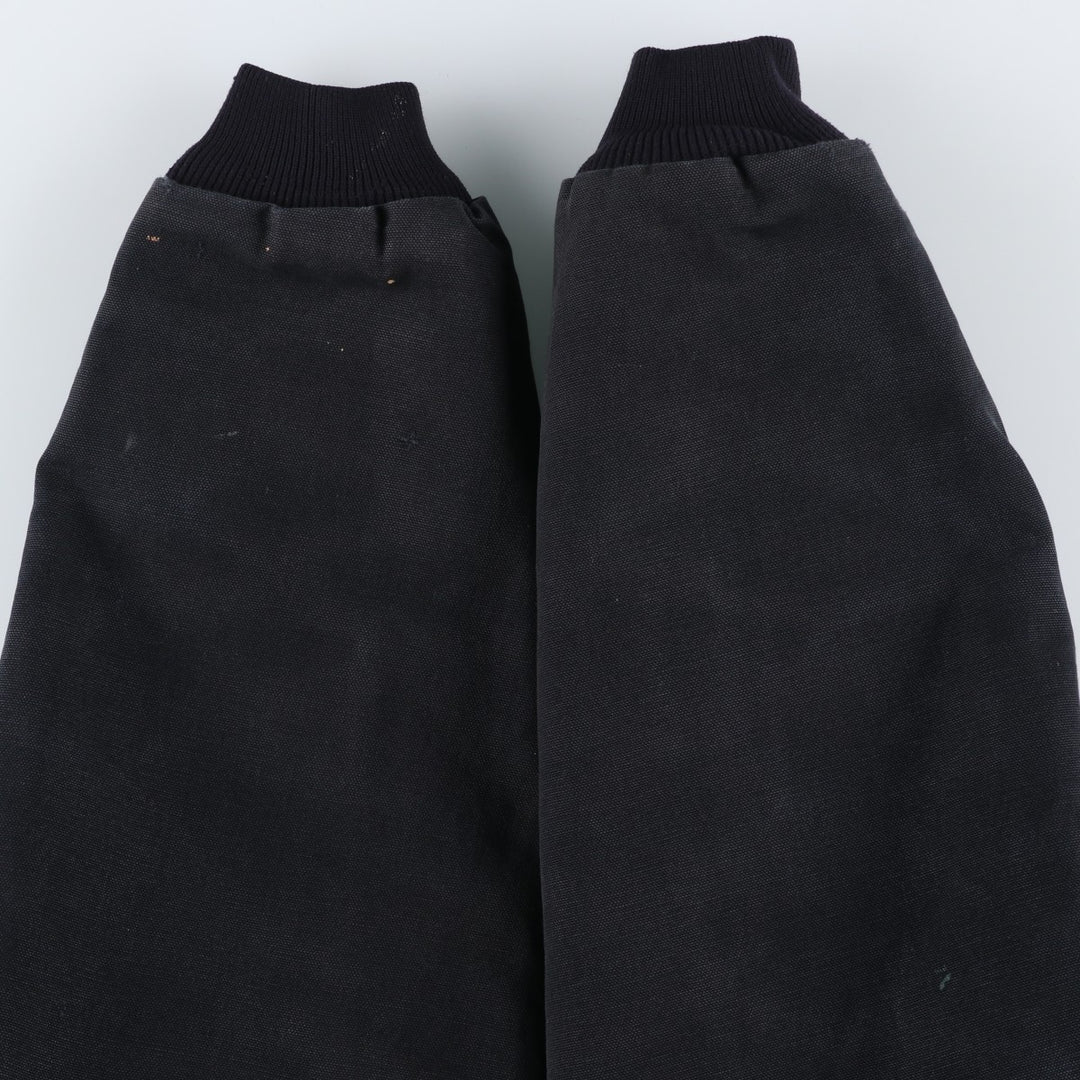 Carhartt Active Jacket, Padded Duck Full-Zip Hoodie, Men's Size L cotton black type Vintage Second Hand